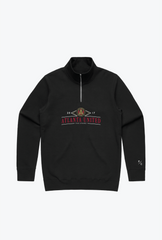 Atlanta United Vintage Quarter Zip - Black