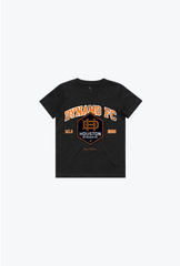 Houston Dynamo FC Vintage Washed Kids T-Shirt - Black