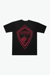 Colorado Rapids Heavyweight T-Shirt - Black