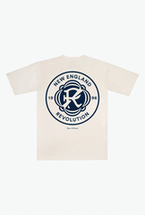 New England Revolution Heavyweight T-Shirt - Natural