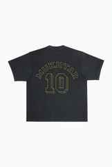 Hany Mukhtar Vintage Heavyweight Garment Dyed T-Shirt - Black