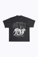 Riqui Puig Vintage Heavyweight Garment Dyed T-Shirt - Black