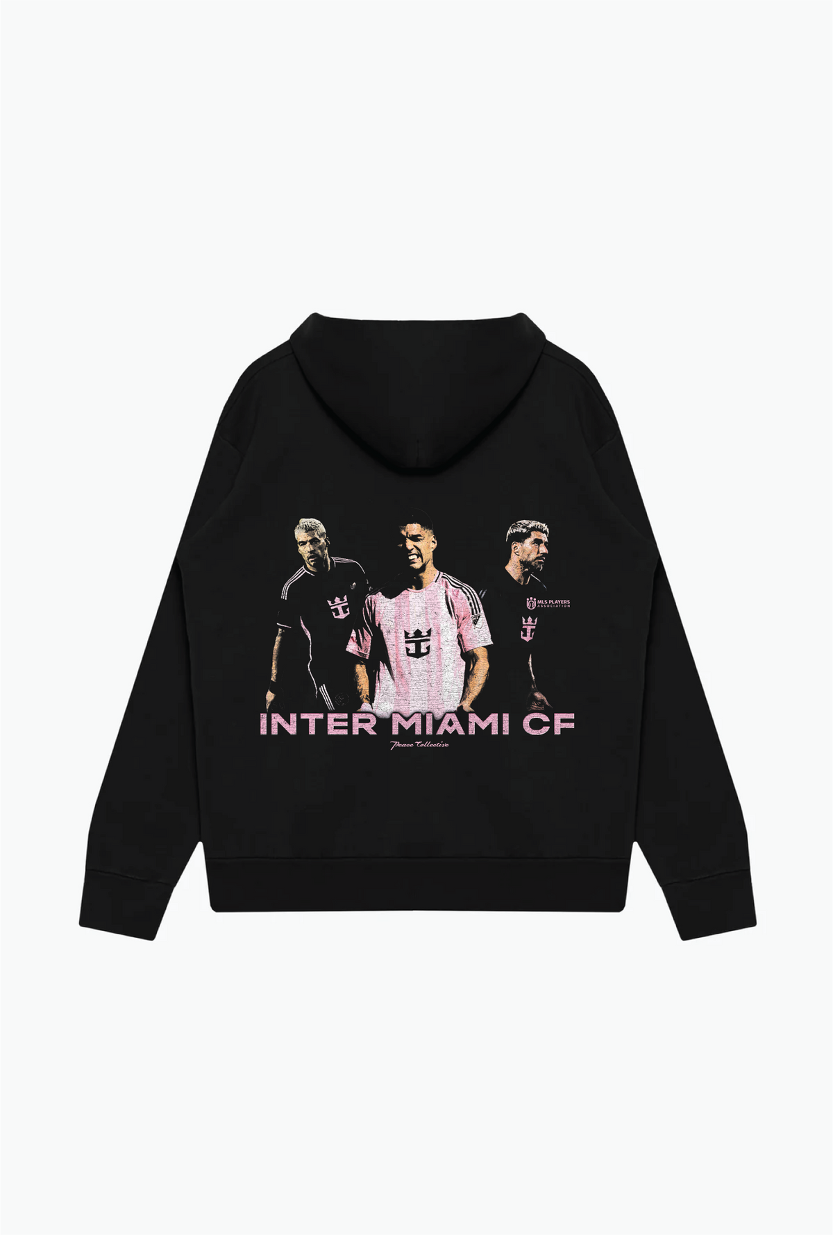 Luis SuÃ¡rez Vintage Heavyweight Hoodie - Black