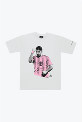 Luis SuÃ¡rez Heavyweight T-Shirt - White