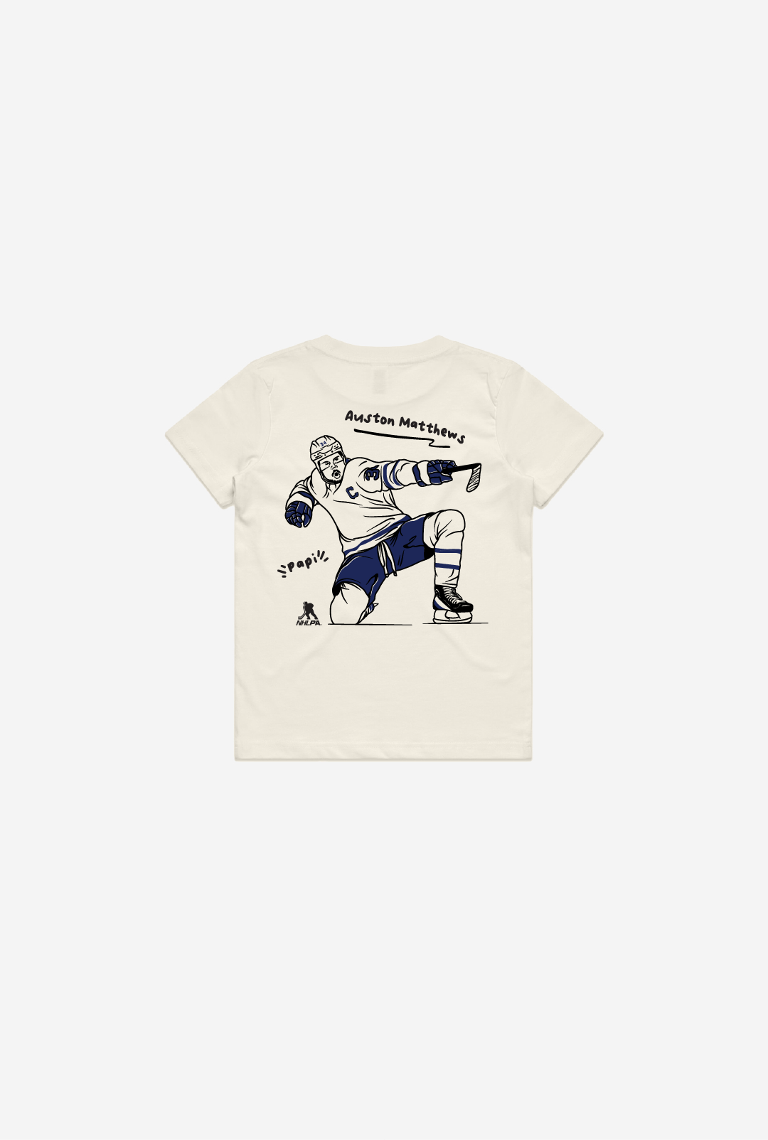Auston Matthews Kids T-Shirt - Ivory