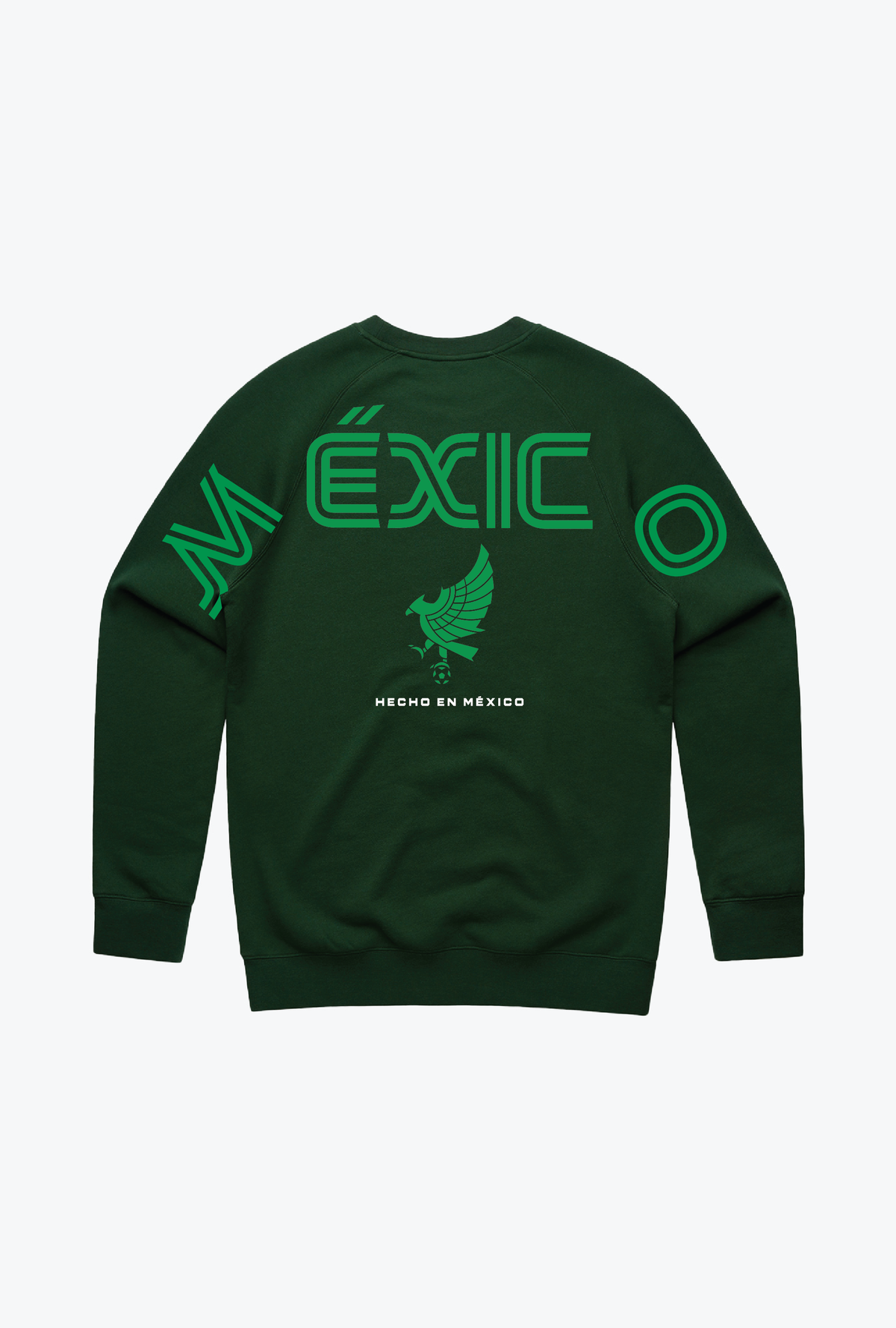 Mexico Spirit Crewneck - Forest Green