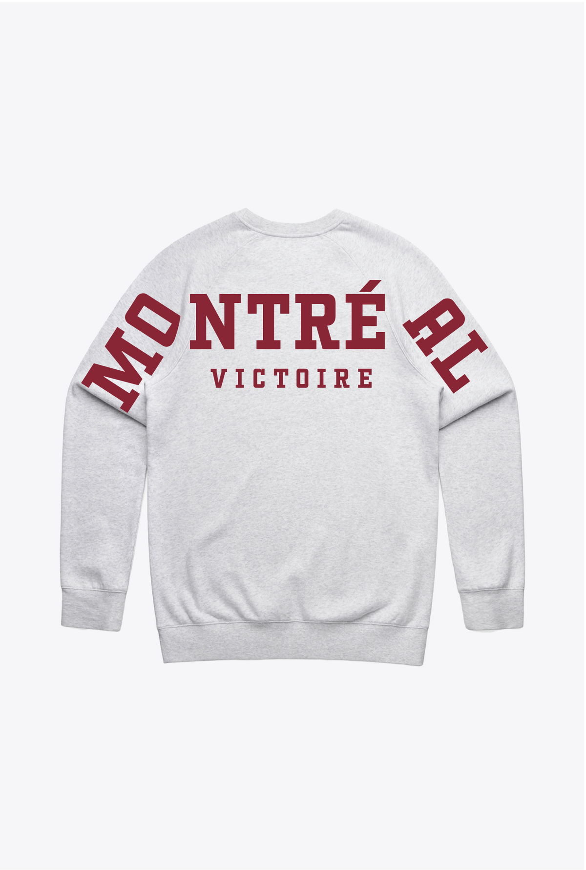MontrÃ©al Victoire Spirit Crewneck - Ash
