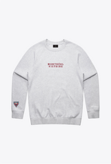 MontrÃ©al Victoire Spirit Crewneck - Ash