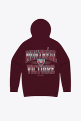 MontrÃ©al Victoire Hoodie - Maroon
