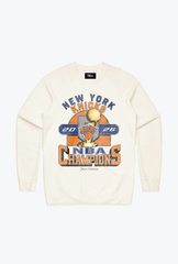 New York Knicks NBA Champions Crewneck - Ivory