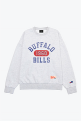 Buffalo Bills Athletic Club Heavyweight Crewneck - Ash