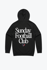 Houston Texans Sunday Football Club Hoodie - Black