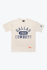 Dallas Cowboys Athletic Club Heavyweight T-Shirt - Ivory