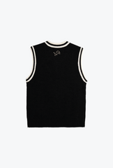 Detroit Lions Knit Sweater Vest - Black