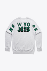 New York Jets Spirit Crewneck - Ash