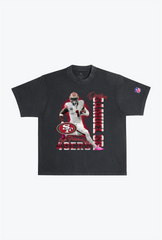Deebo Samuel Sr. Garment Dyed Heavyweight T-Shirt - Black