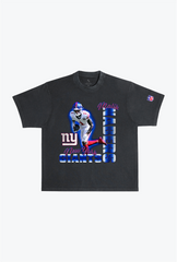 Malik Nabers Garment Dyed Heavyweight T-Shirt - Black