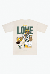 Jordan Love Heavyweight T-Shirt - Ivory