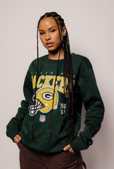 Green Bay Packers Vintage Crewneck - Forest Green