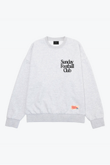 Sunday Football Club SuperHeavyâ¢ï¸ Crewneck - Ash