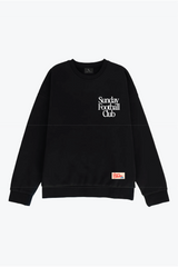 Sunday Football Club SuperHeavyâ¢ï¸ Crewneck - Black