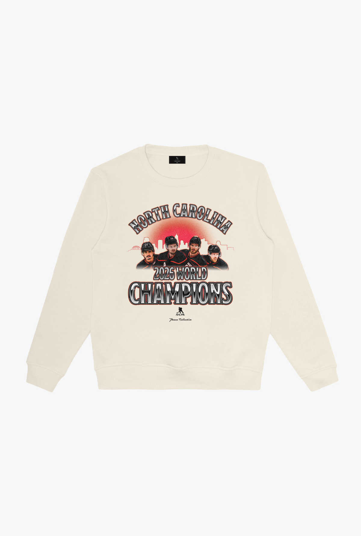 Carolina Hurricanes 2026 Champions Crewneck - Ivory