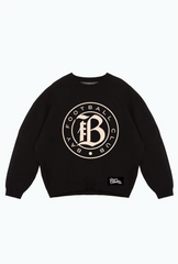 Bay FC Essentials Oversized Knit Sweater - Black
