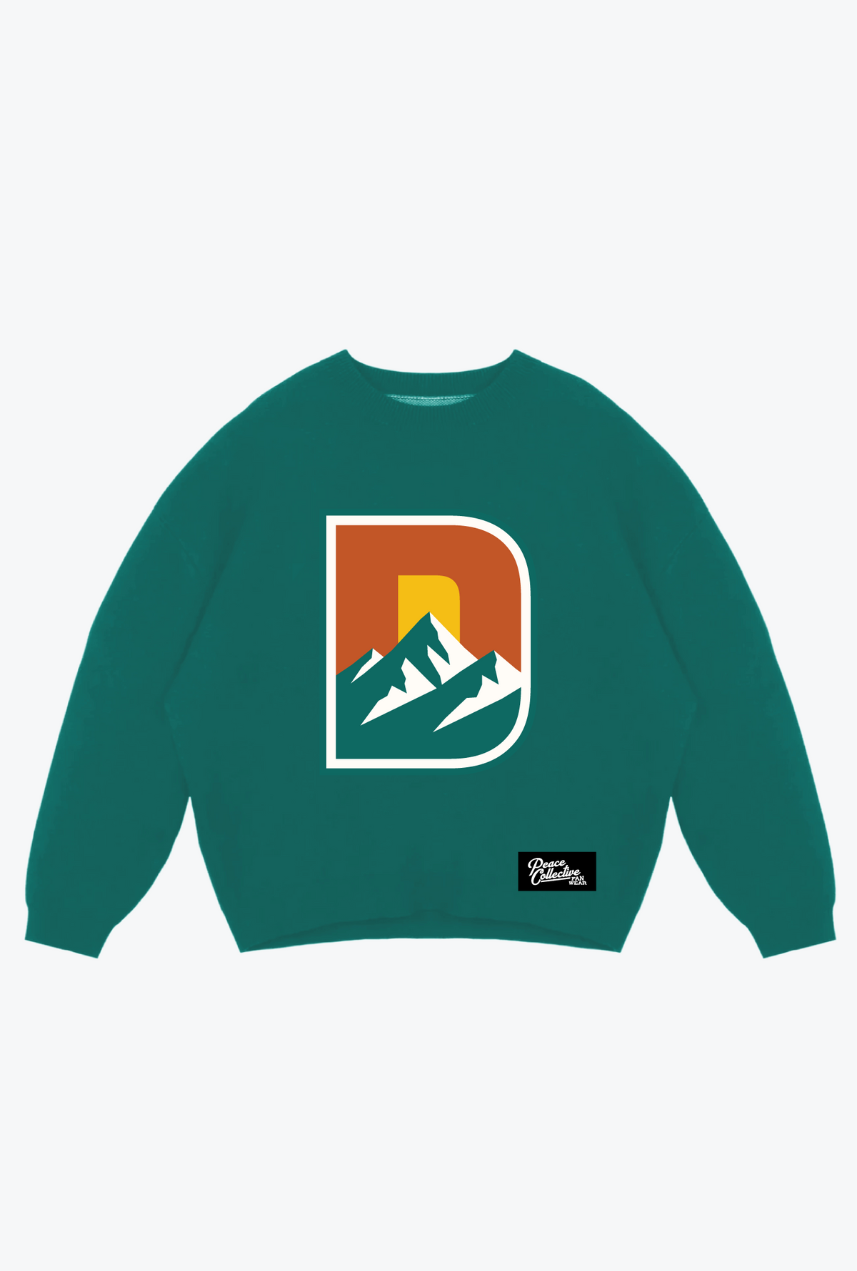 Denver Summit FC Essentials Oversized Knit Sweater - Evergreen