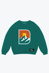Denver Summit FC Essentials Oversized Knit Sweater - Evergreen
