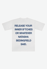 Whatever Natasha Said Heavyweight T-Shirt - White