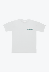 Mexico Football Heavyweight T-Shirt - White