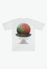 Portugal Football Heavyweight T-Shirt - White