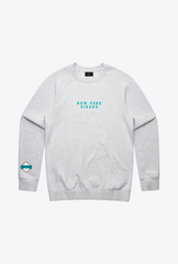New York Sirens Spirit Crewneck - Ash