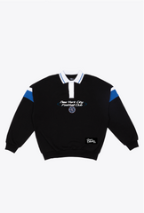 New York City FC Oversized Rugby - Black / Royal