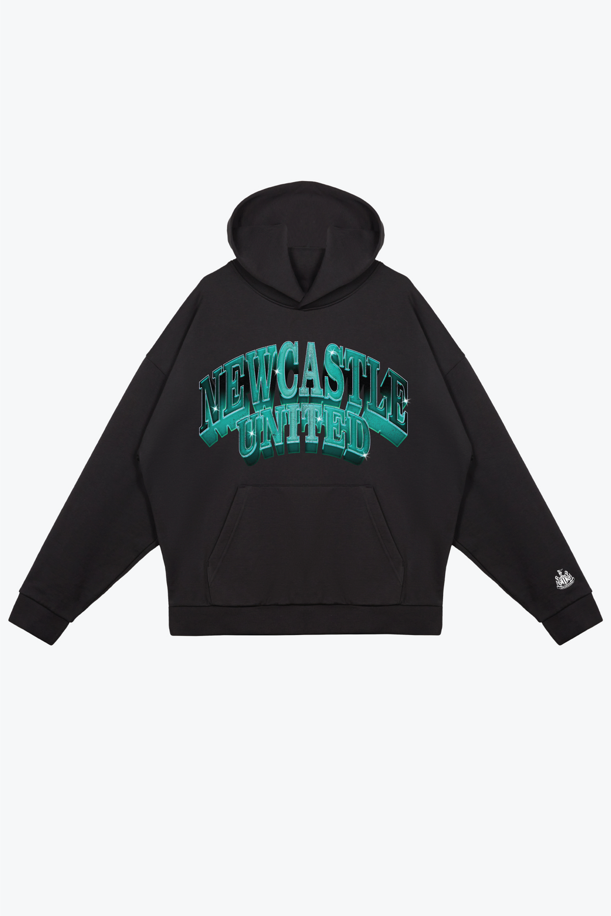 Newcastle United Graffiti Hoodie - Black