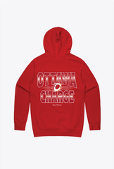 Ottawa Charge Heavyweight Hoodie - Red