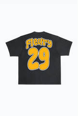 Marc-AndrÃ© Fleury Heavyweight Garment Dyed T-Shirt - Black