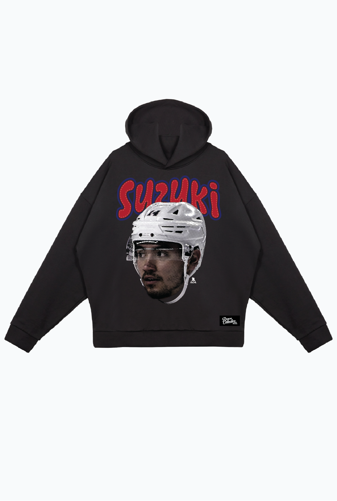 Nick Suzuki Relaxed Hoodie - Black