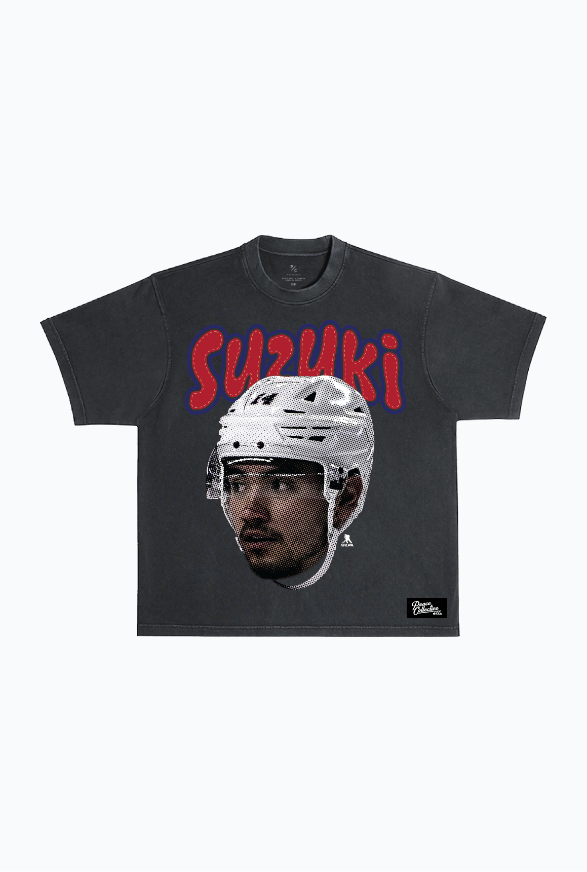 Nick Suzuki Heavyweight Garment Dyed T-Shirt - Black