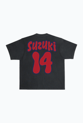 Nick Suzuki Heavyweight Garment Dyed T-Shirt - Black