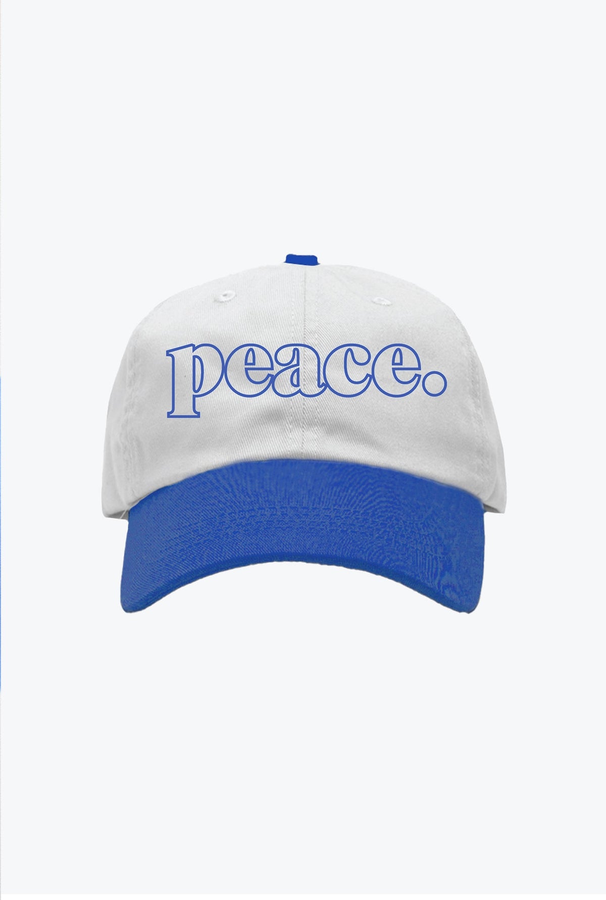 Peace Basics Dad Cap - Royal