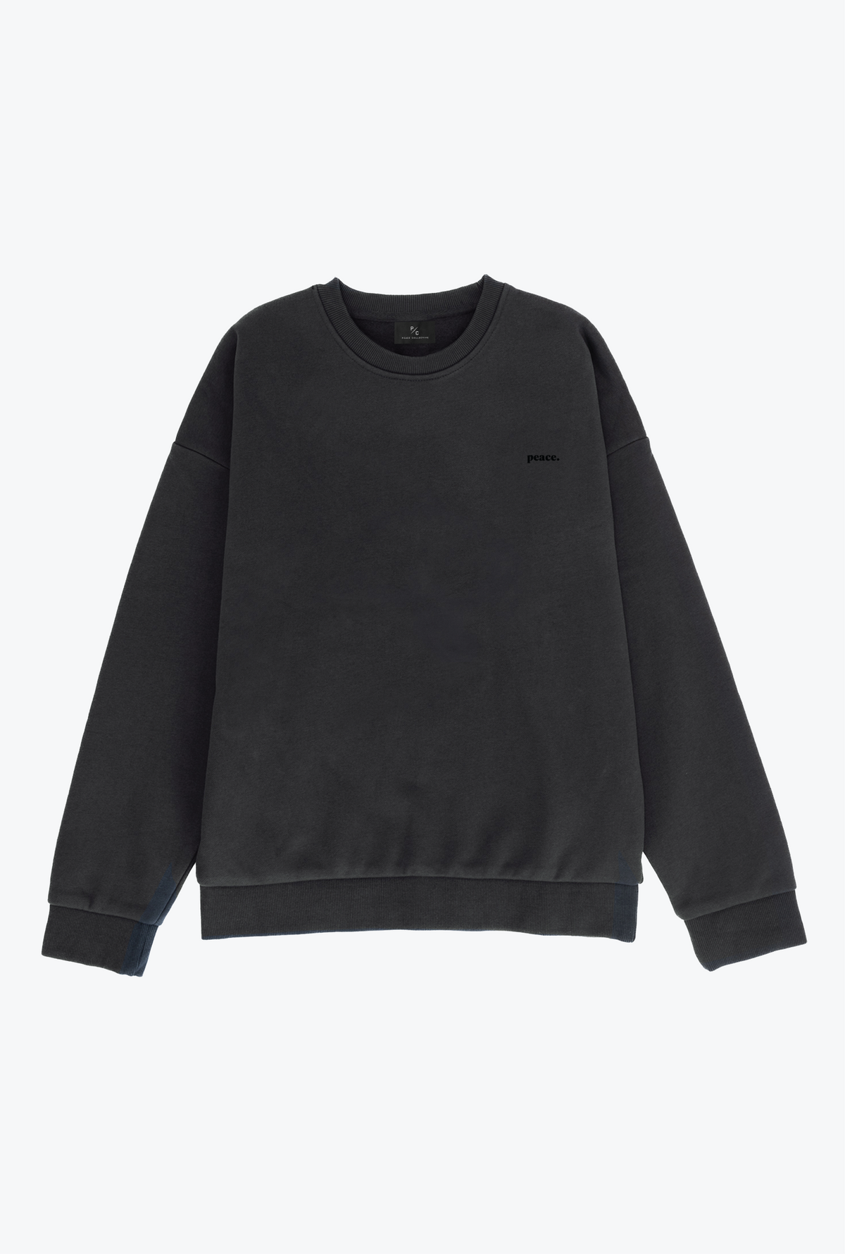 Peace SuperHeavyâ¢ï¸ Crewneck - Off-Black