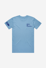 Kids Help Phone LibÃ¨re Tes Ãmotions T-Shirt - Light Blue