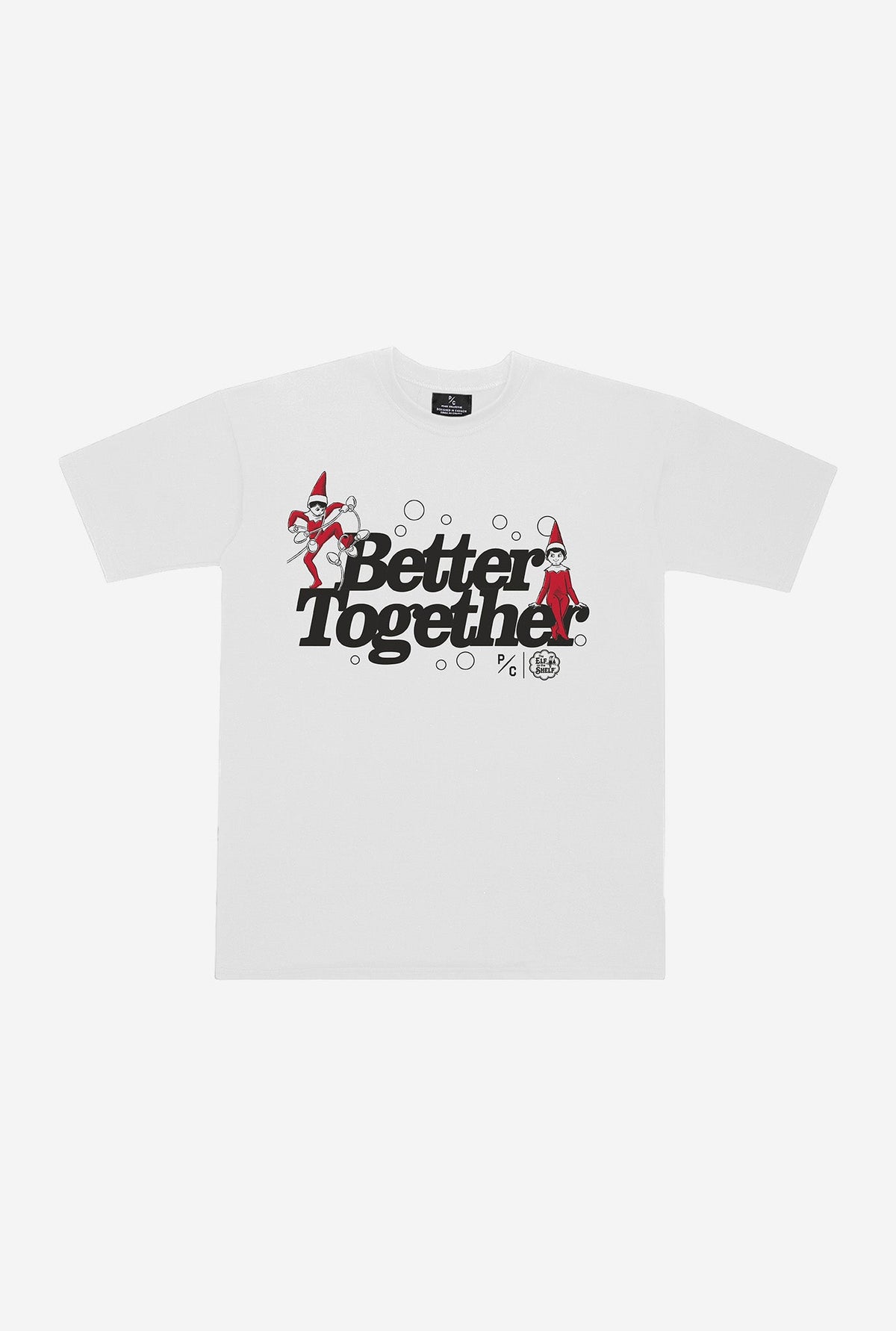 P/C x The Elf on the ShelfÂ®: Better Together Heavyweight T-Shirt - White