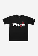 P/C x The Elf on the ShelfÂ®: Peace Heavyweight T-Shirt - Black