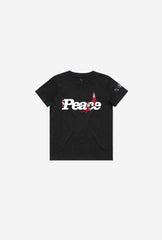 P/C x The Elf on the ShelfÂ®: Peace Youth T-Shirt - Black