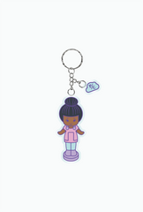 Polly Pocketâ¢ x P/C Keychain - Baby Blue
