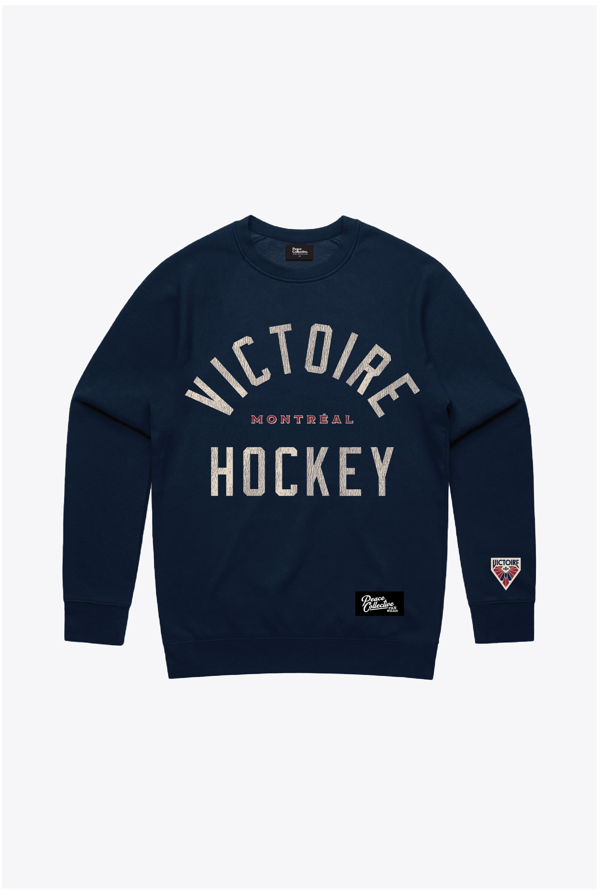 MontrÃ©al Victoire Vintage Heavyweight Crewneck - Navy