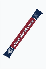 MontrÃ©al Victoire Ice Time Earned Knit Scarf - Navy / Maroon