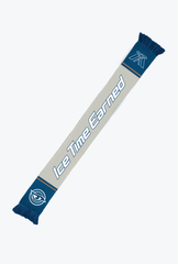 Vancouver Goldeneyes Ice Time Earned Knit Scarf - Pacific Blue